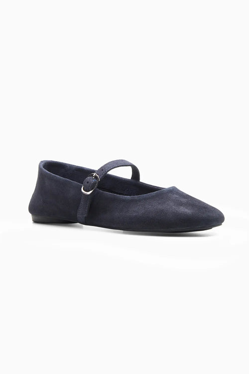 Around Navy Ballerina