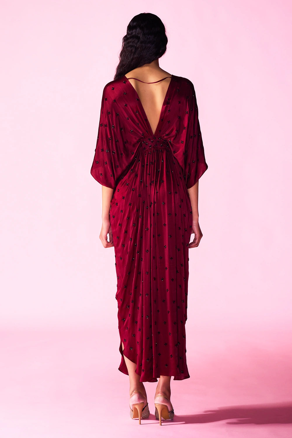 Mabel Pink Kaftan