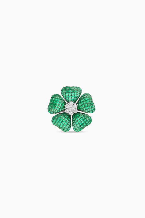 Forest Fae Floral Brooch