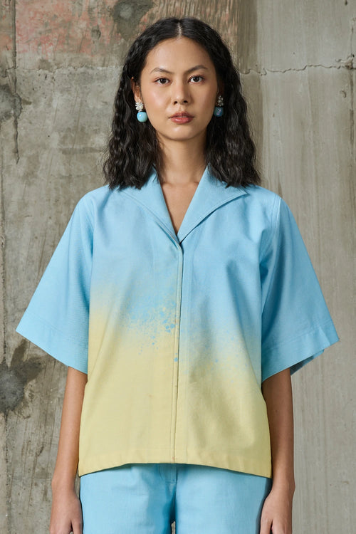 Soft Horizon Kaftan Top