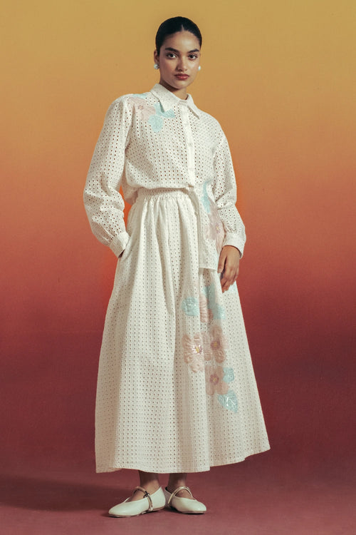 Petal Meadow Skirt Set