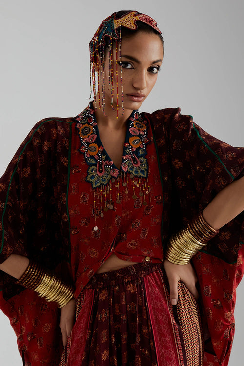 Mandala Sindoor Shirt Set