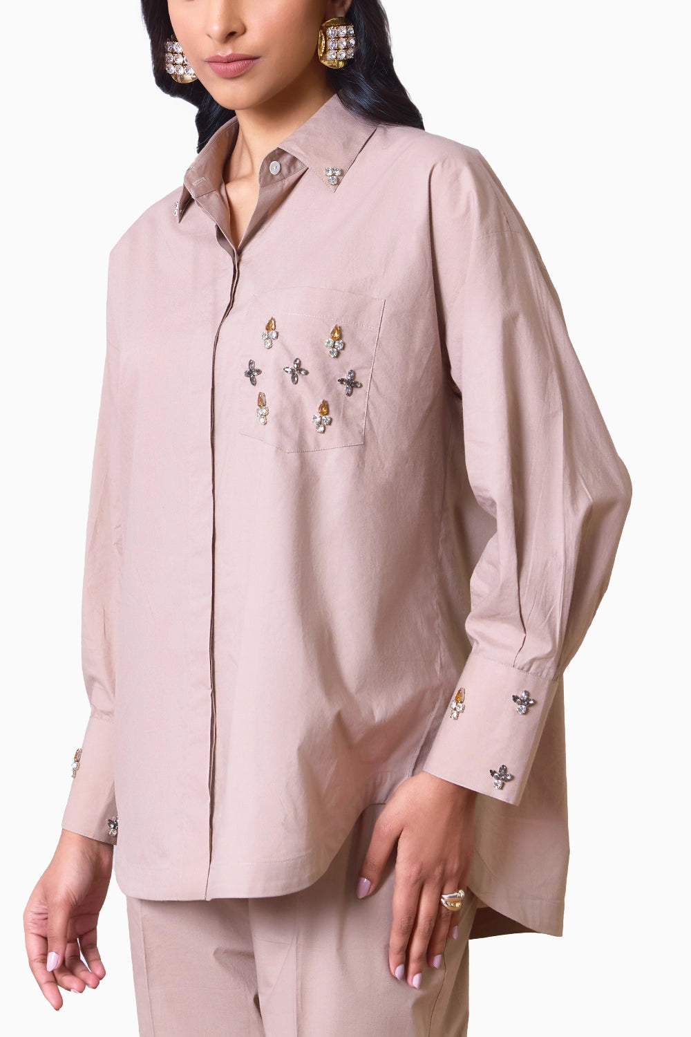 Luxe Embellished Shirt