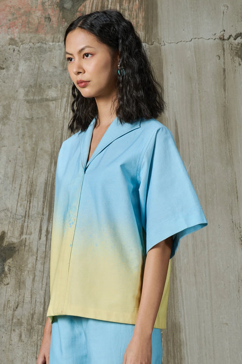 Soft Horizon Kaftan Top