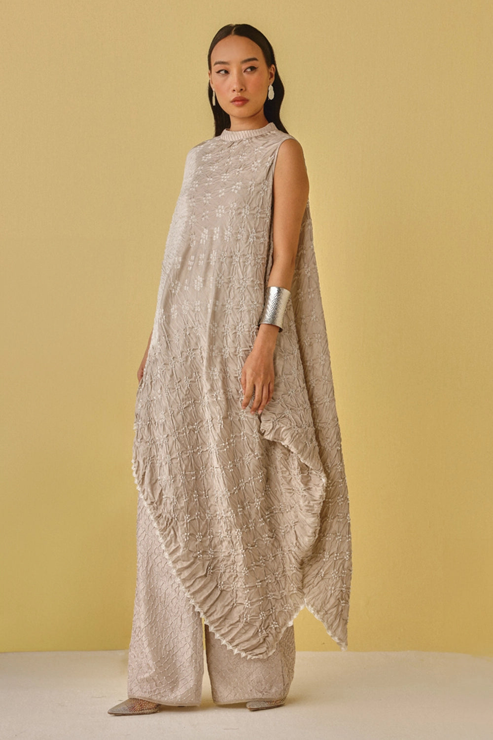 Mouse Crushed Bandhani Pants