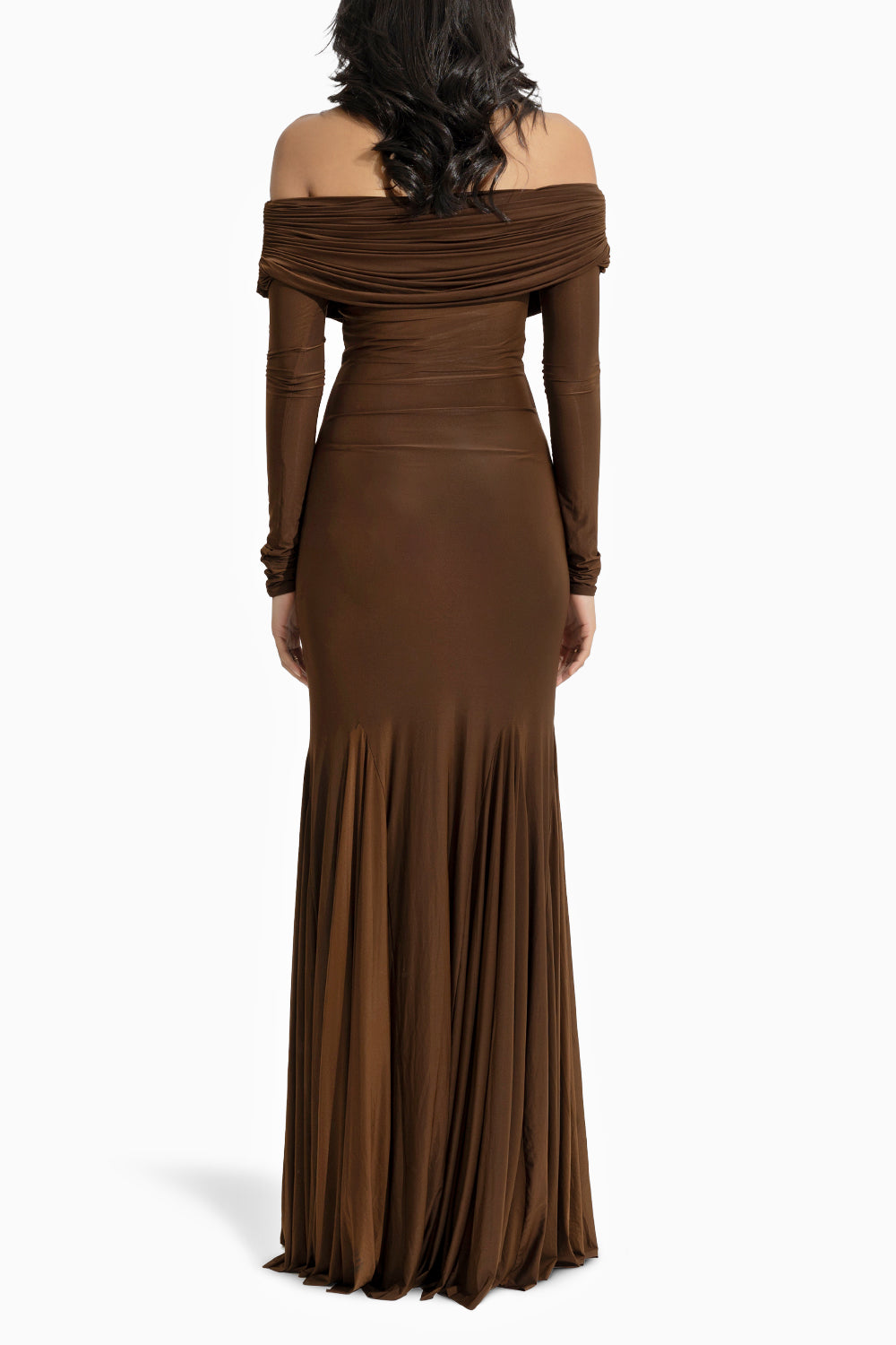 Irene Espresso Brown Dress