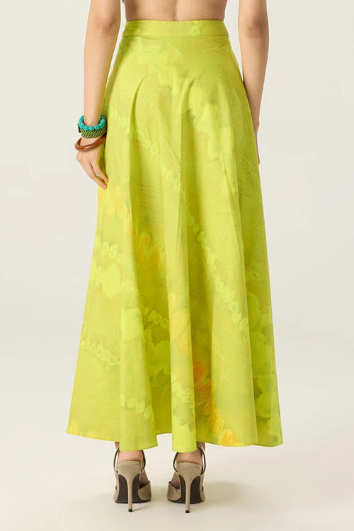 Lime Green Lainey Skirt