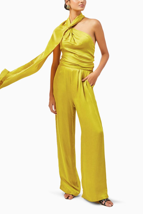 Lime Yellow Gilda Jumpsuit
