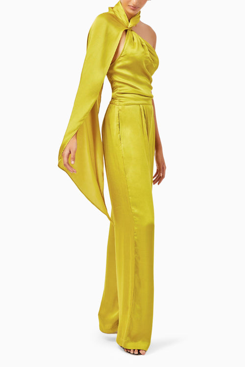 Lime Yellow Gilda Jumpsuit