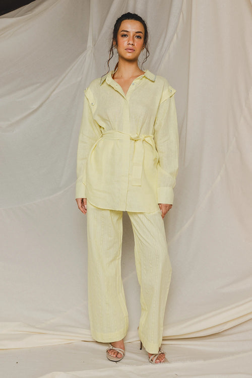 Luci Yellow Co-ord Set