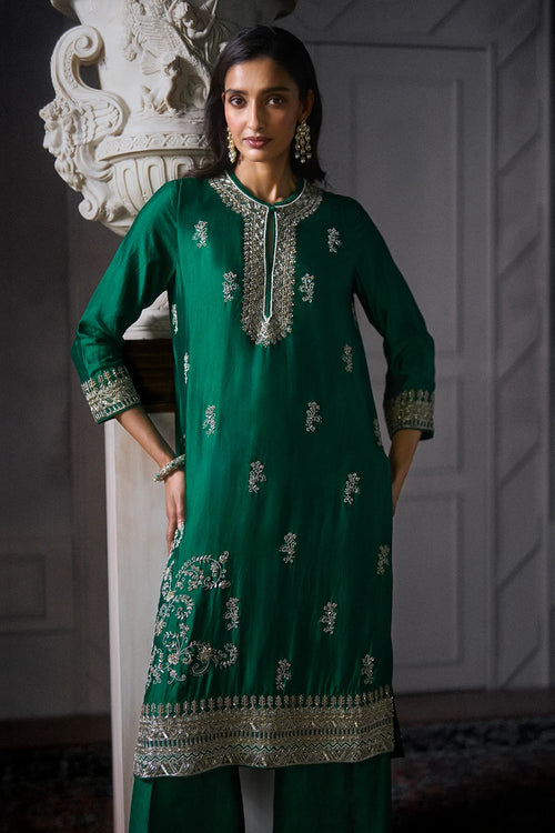 Orina Green Kurta Set