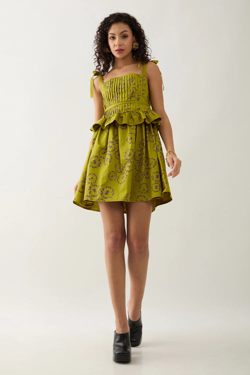 Maud Leaf Dress