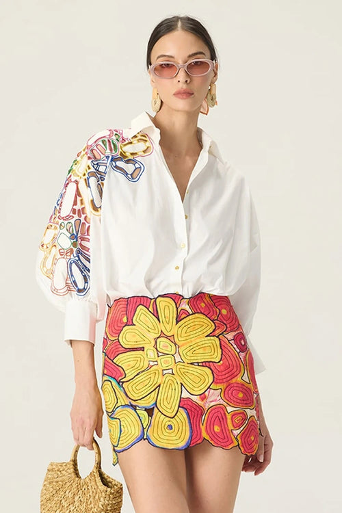 White Scottie Shirt
