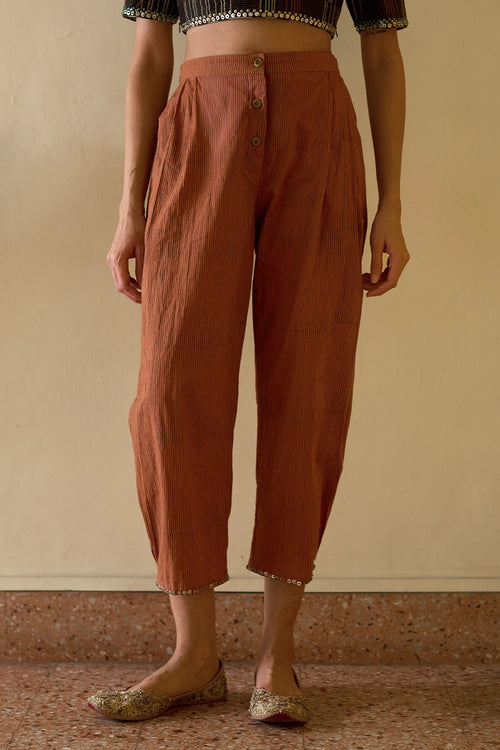 Sira Kurta and Anu Pant with Kora Dupatta