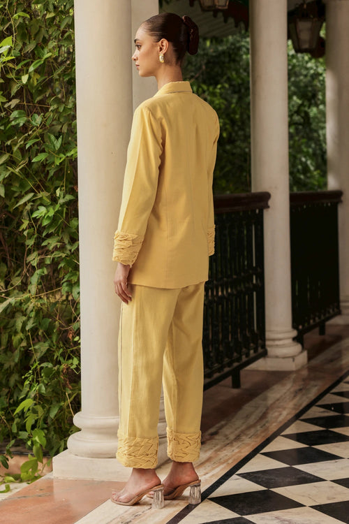 The Classic Butter Cup Blazer Set