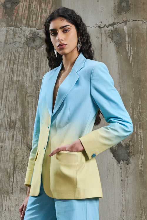 Soft Horizon Blazer