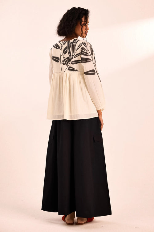Black Fern Top