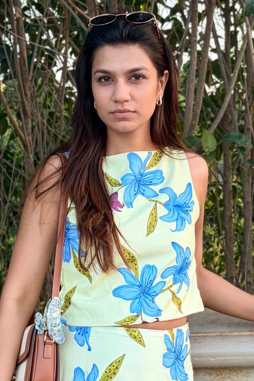 Yellow Meadow Co-ord Set