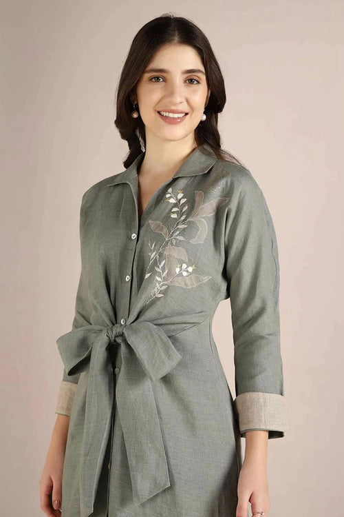 Honey Suckle Tie Dress