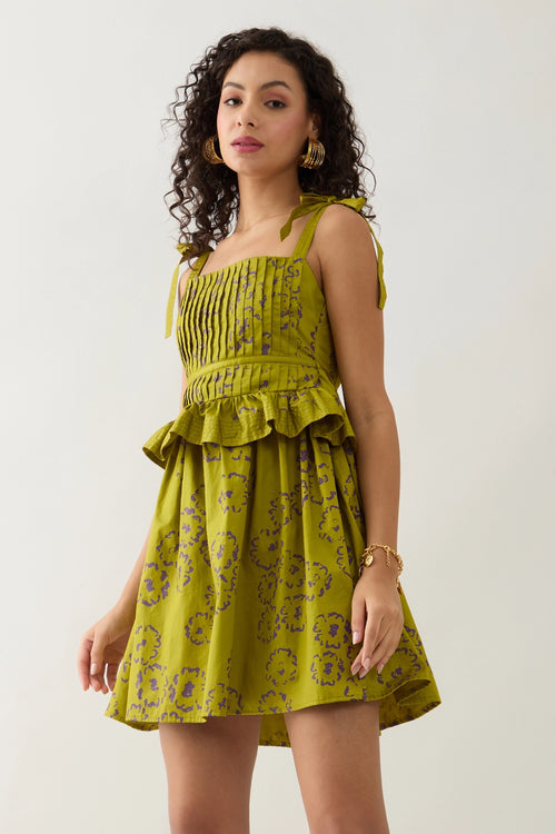 Maud Leaf Dress