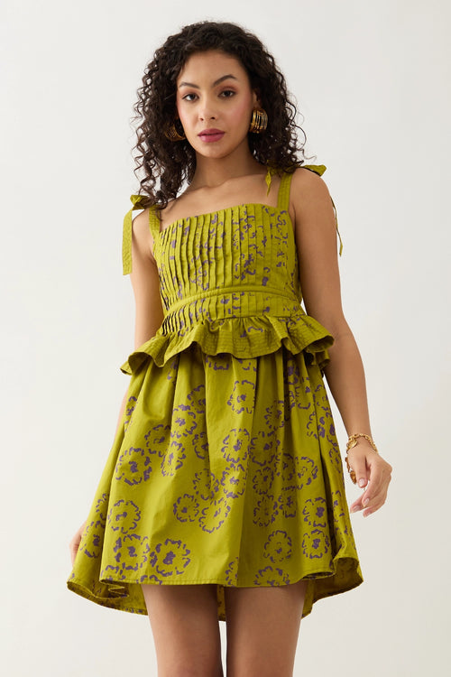 Maud Leaf Dress