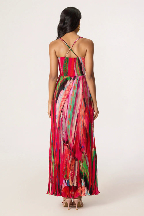 Pink And Multi Kiara Dress