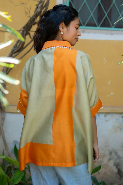 Mint Orange Tokyo Shirt