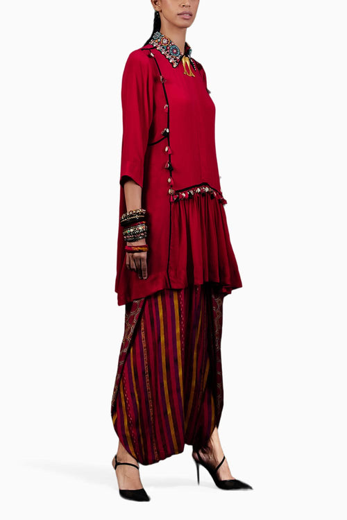 Sindoor Sandhi Shirt Set