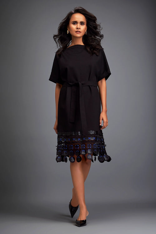 Black Structured Dress