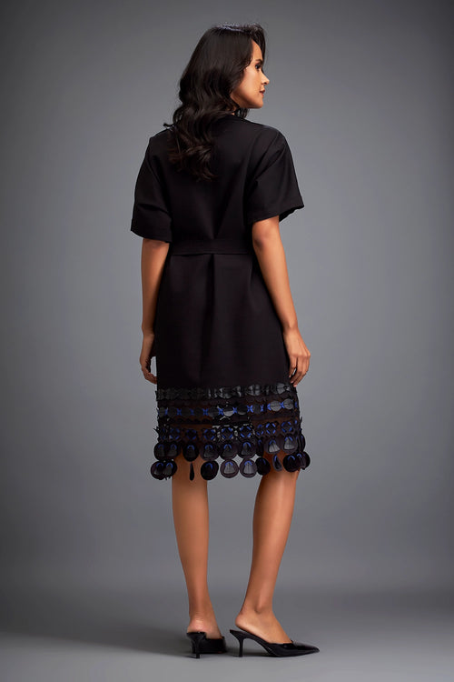 Black Structured Dress