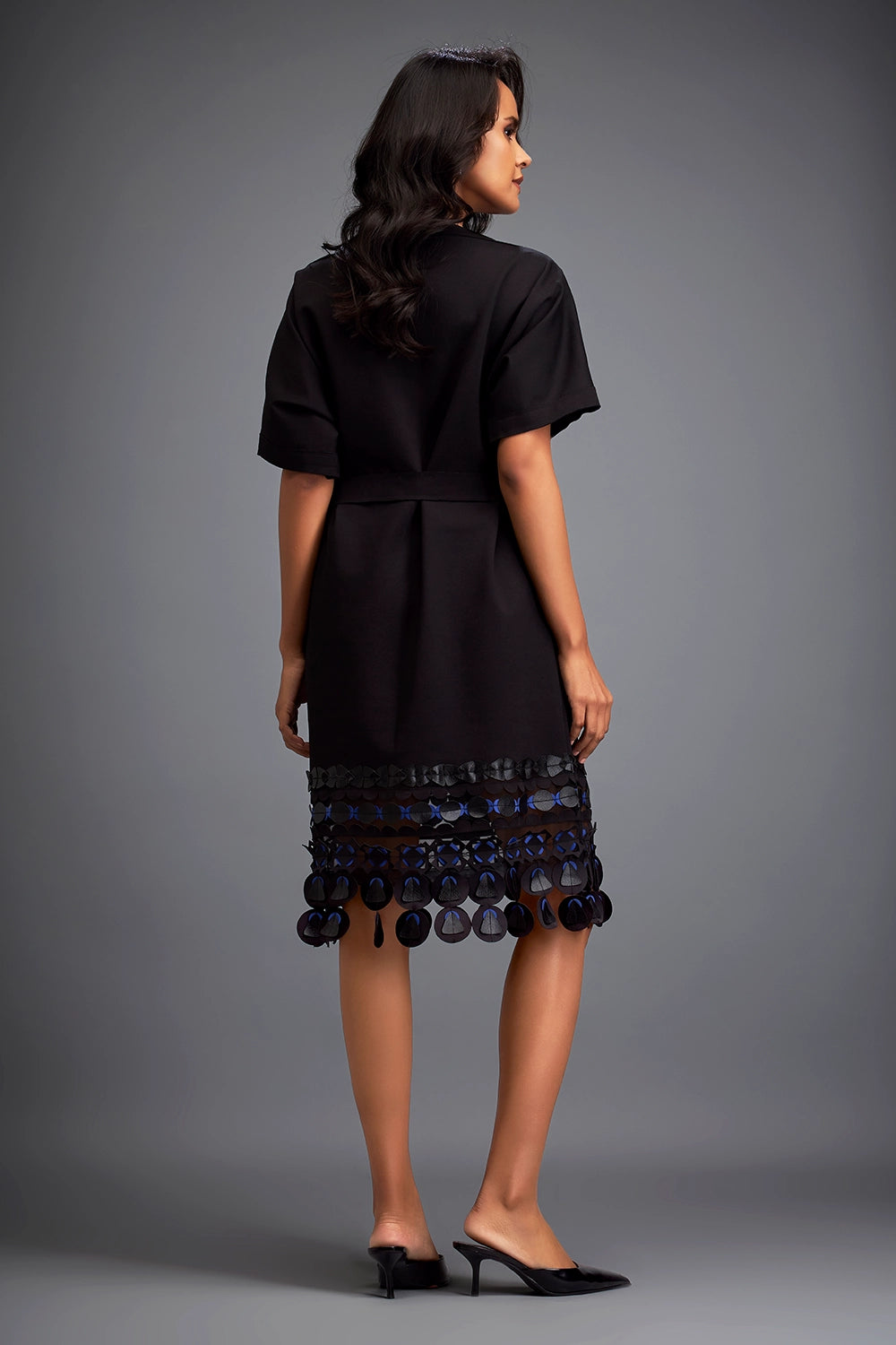 Black Structured Dress