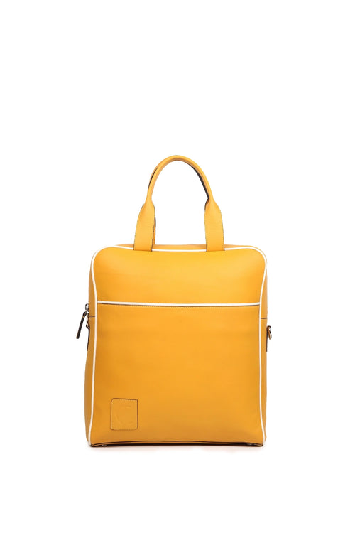 Lona Yellow Small Backpack