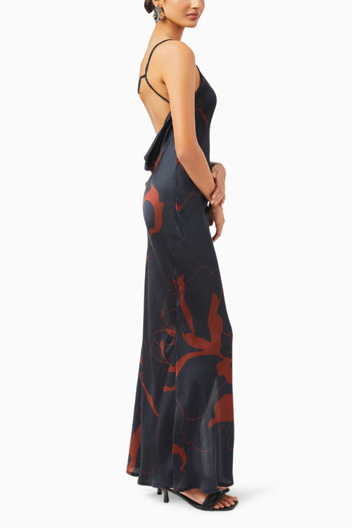 Tahiti Black Dress