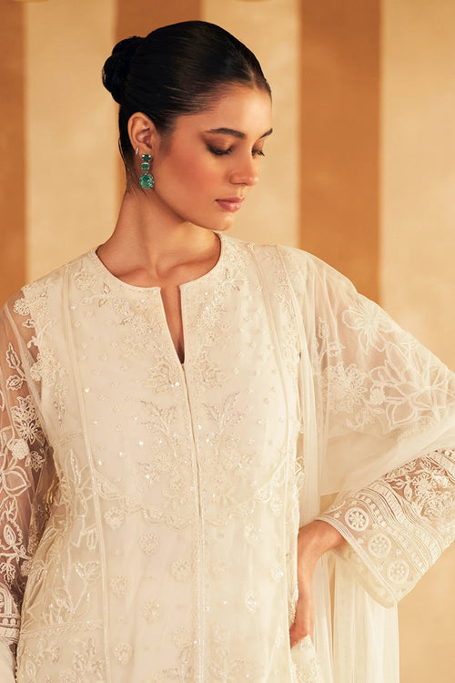 Zohra Ivory Kurta Set