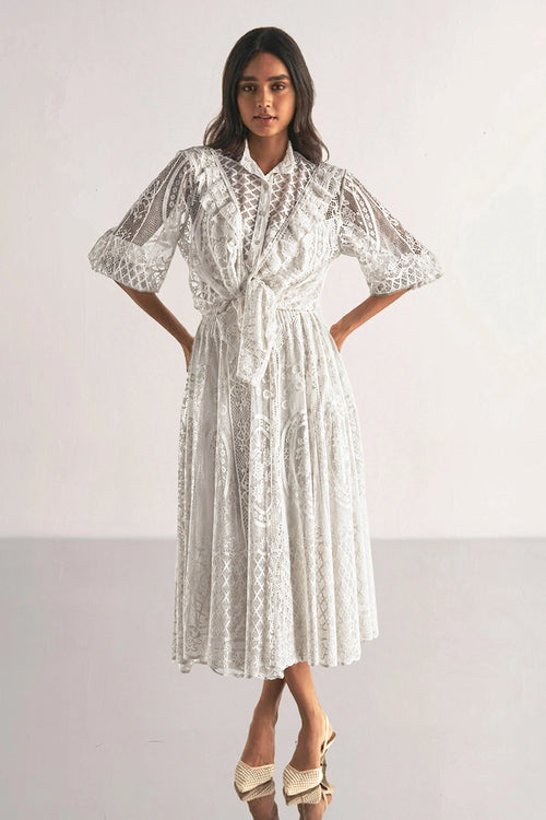 A-Line Lace Skirt