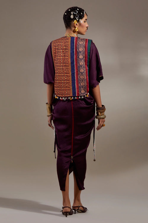 Jamuni Anka Zuri Gilet Set
