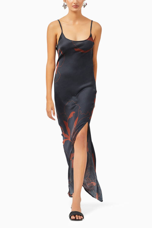 Tahiti Black Dress
