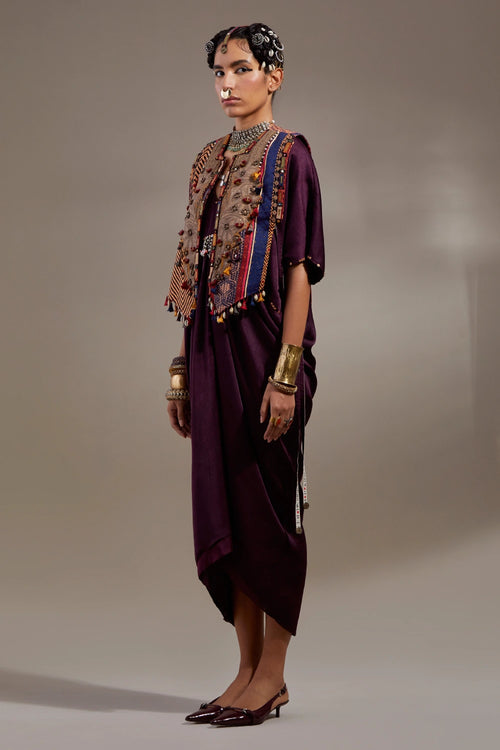 Jamuni Anka Zuri Gilet Set