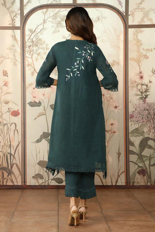 Forest Diamond Dahlia Fly Free Tunic Set
