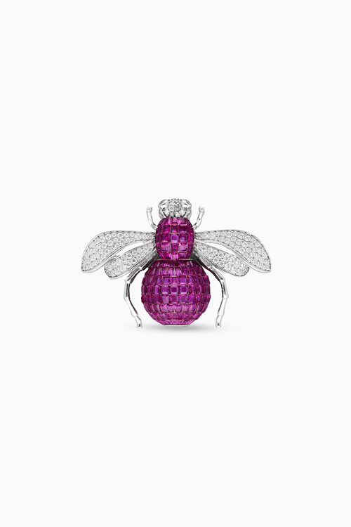 Forest Fable Bee Brooch