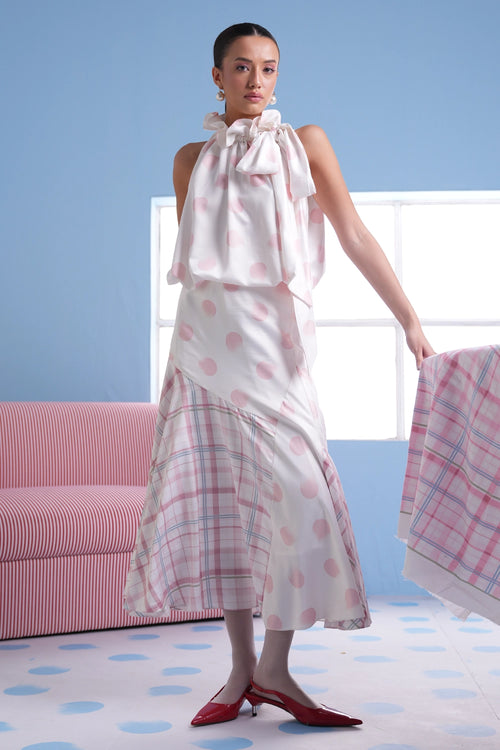 Charlotte Plaid Dot Co-ord Set