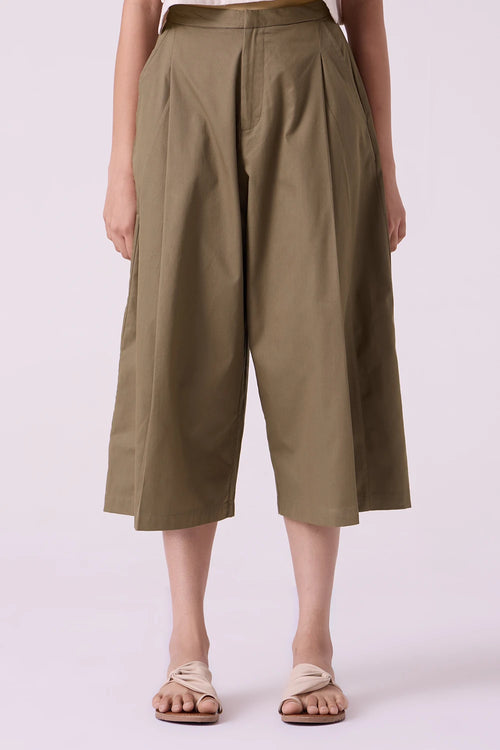 Frances Olive Pants