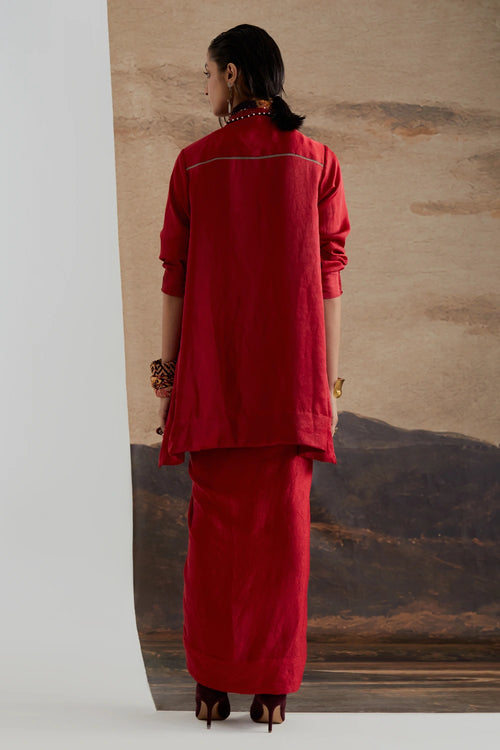 Sindoor Atri Straight Shirt Set