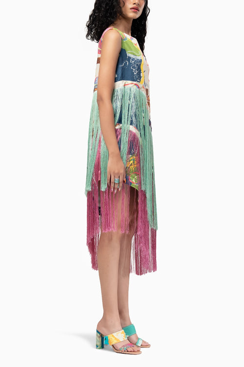 Milo Fringe Dress