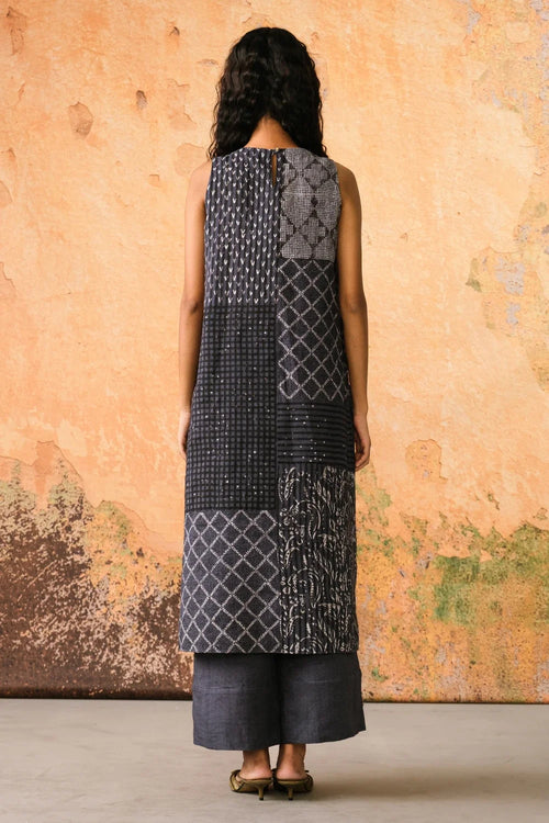 Stone Blue Amaya Tunic Pant Set