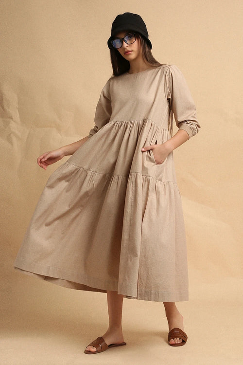 Sand Rib Vasara Dress