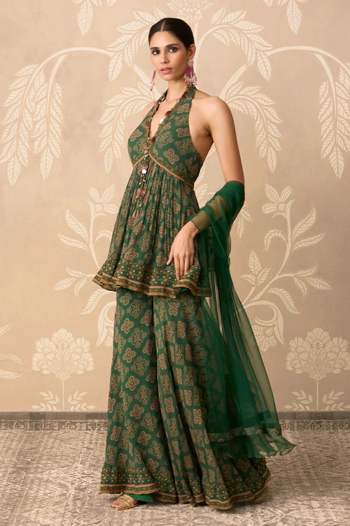Sancha Peplum 
Garara Set