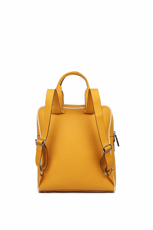 Lona Yellow Small Backpack