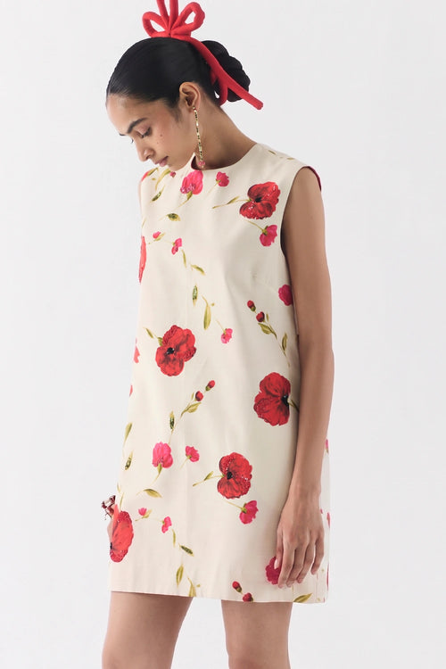 Sisley Rose Short Dress