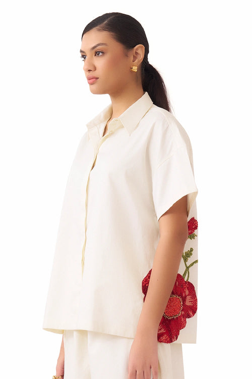 Blushing Poppy Shirt